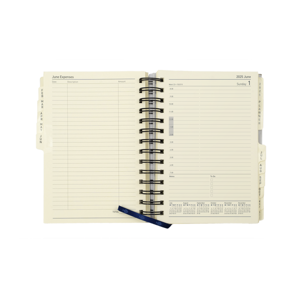 Elite Compact WeekToView Diary 2025 CalendarYearPlanner