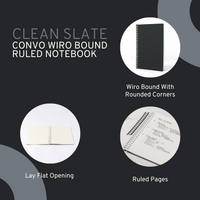 Convo Wiro Bound Ruled Notebook