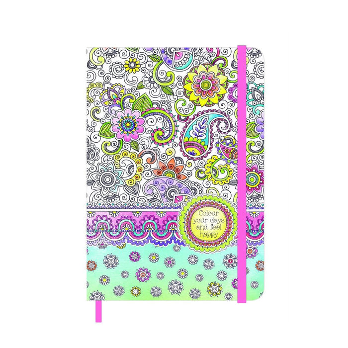 Colour Your Days - A6 Ruled Notebook