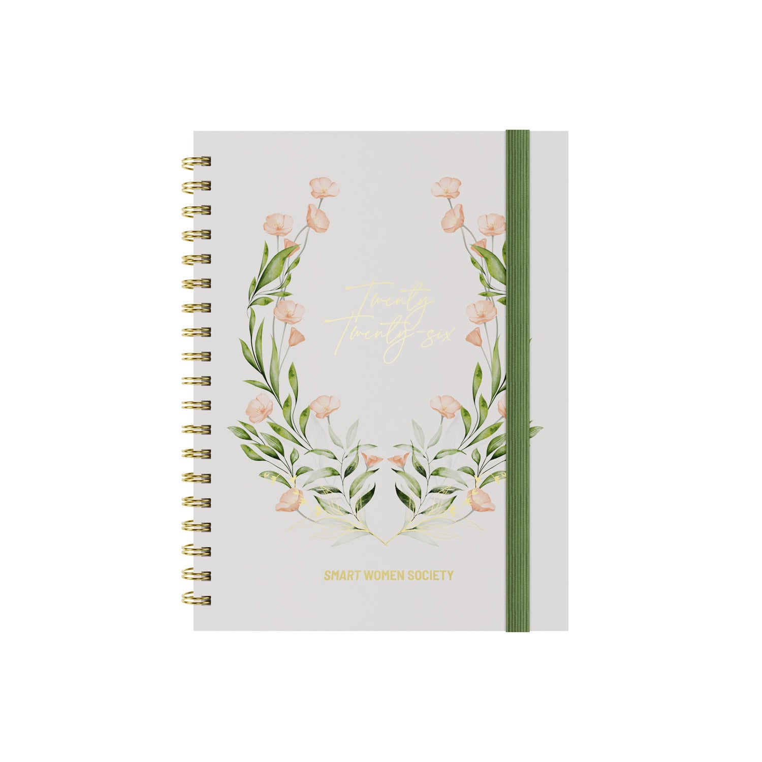 Smart Women Society - B5 Week-to-View - 2026 Calendar Year Diary/Planner - Beige