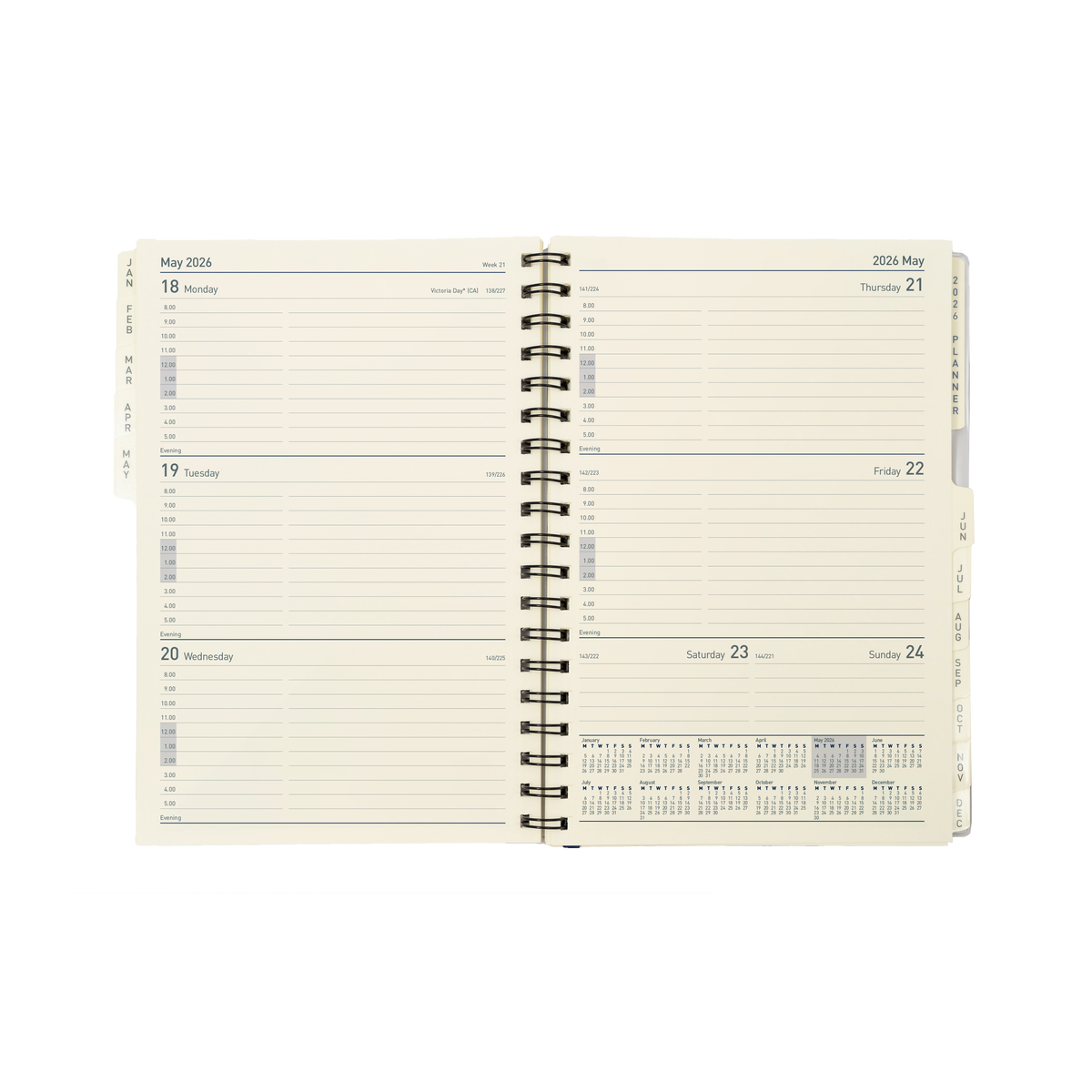 Elite - Executive Week-To-View Diary - 2026 Calendar Year Planner