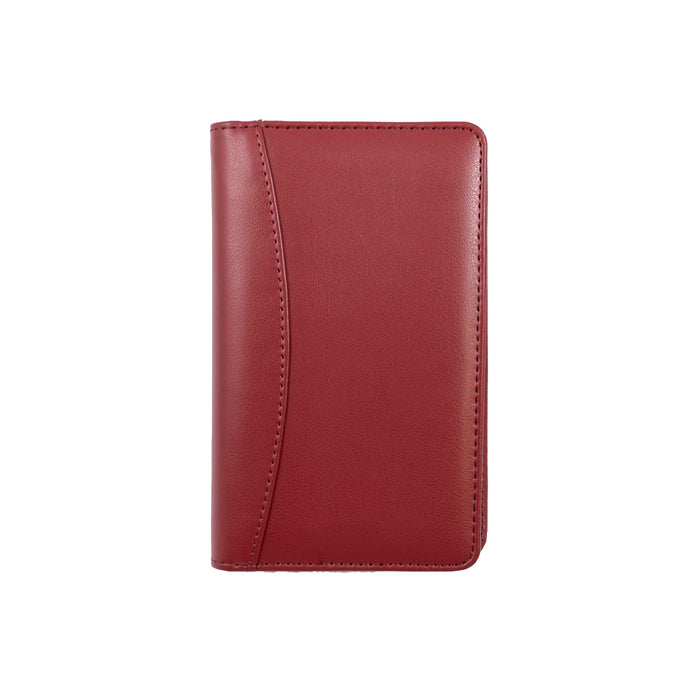 2027 Calendar Year Planner - 12 Month Pocket Week-to-View Diary - Hard Cover in Red - Collins Debden Elite Range (1165V.15-27)