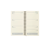 Elite - Pocket Week-To-View Diary - 2026 Calendar Year Planner - Red