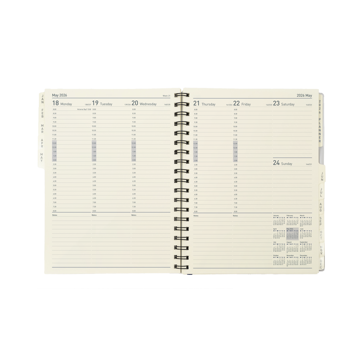 Elite - Manager Week-To-View Diary - 2026 Calendar Year Planner