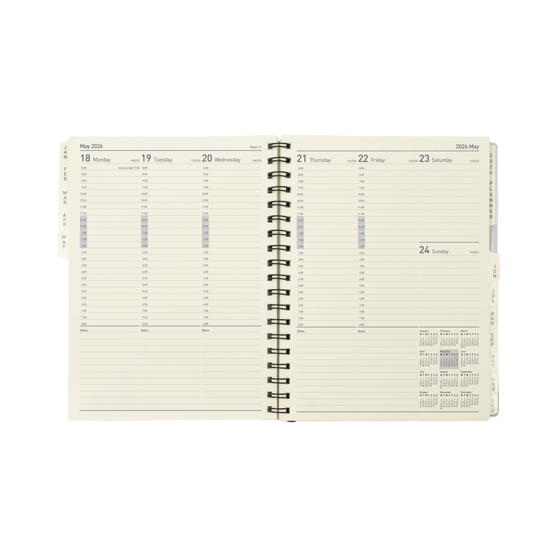 Elite - Manager Week-To-View Diary - 2026 Calendar Year Planner
