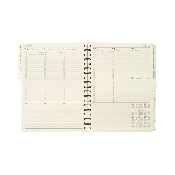 2027 Calendar Year Planner - 12 Month Manager Week-to-View Diary Refill - Collins Debden Elite Range (1190R-27)
