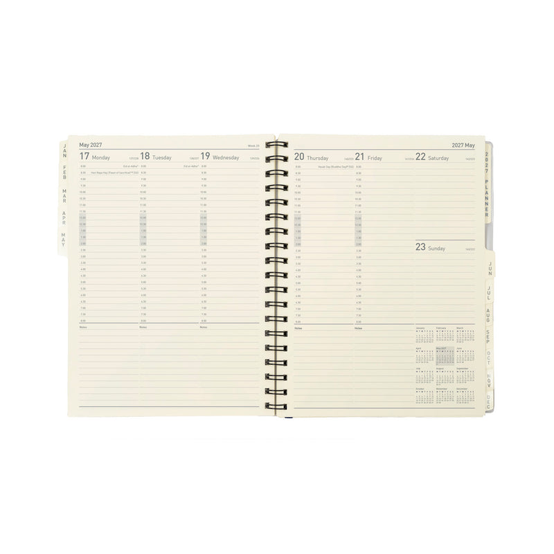 2027 Calendar Year Planner - 12 Month Manager Week-to-View Diary Refill - Collins Debden Elite Range (1190R-27)