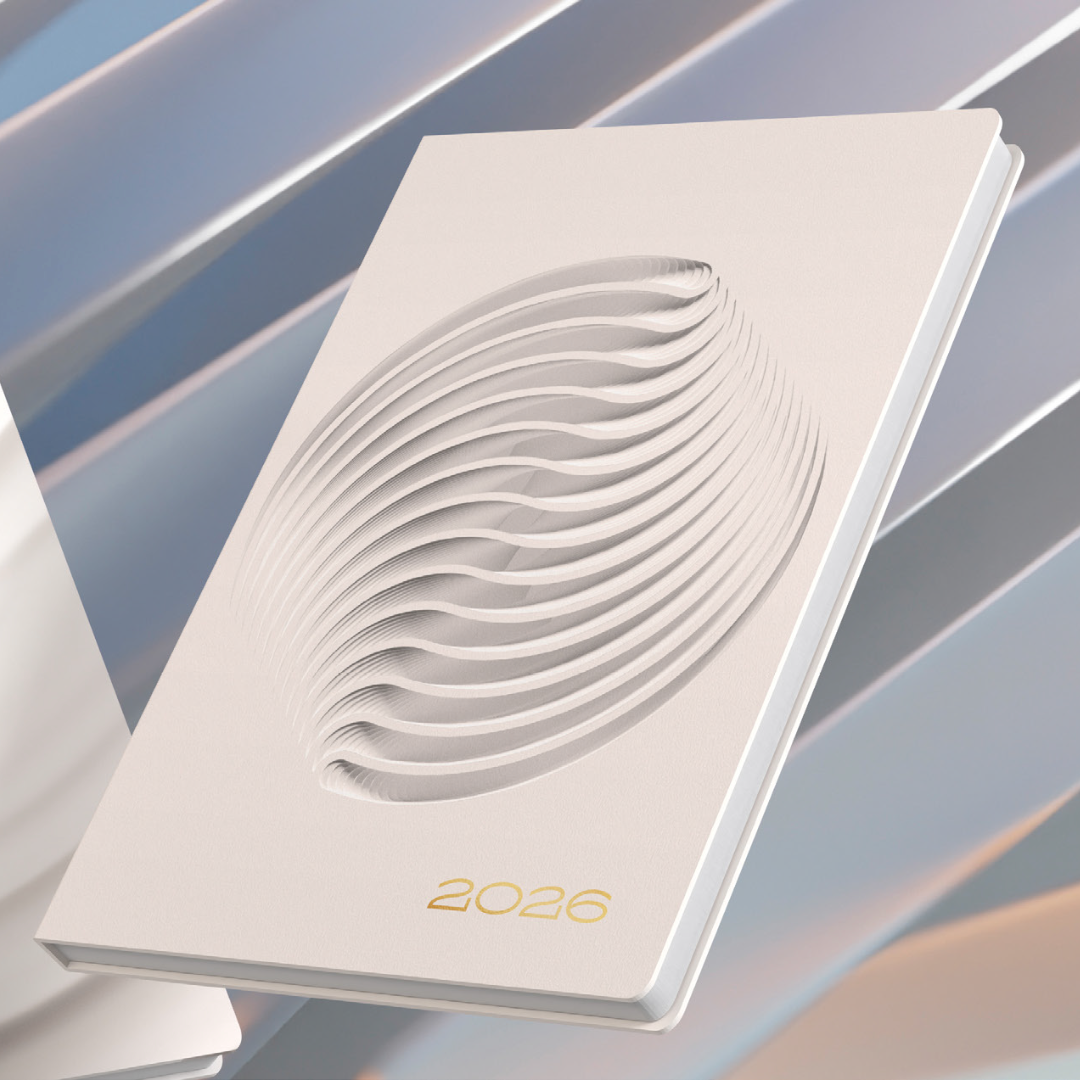 Dimensional Surfaces - A5  Week-To-View - Diary - 2026 Calendar Year Planner