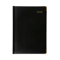 Classic - Compact Day-to-Page Diary with Appointments - 2026 Calendar Year Planner
