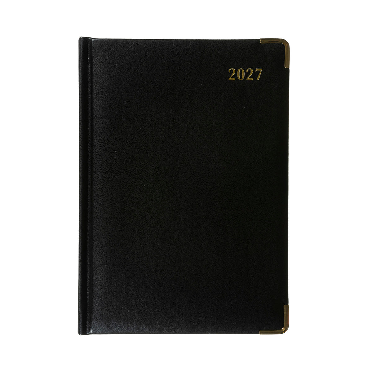 2027 Calendar Year Planner - 12 Month A5 Day-to-Page Diary in Black - Collins Debden Classic Range (1250V.99-27)