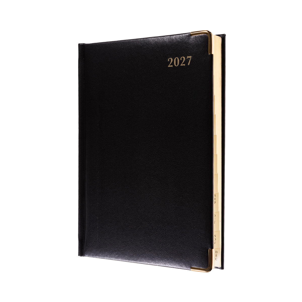 2027 Calendar Year Planner - 12 Month A5 Week-to-View Diary in Black - Collins Debden Classic Range (1270V.99-27)