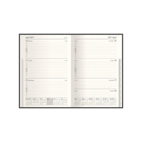 2027 Calendar Year Planner - 12 Month A5 Week-to-View Diary in Black - Collins Debden Classic Range (1270V.99-27)