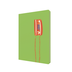 Retro Objects A5 Ruled Notebooks