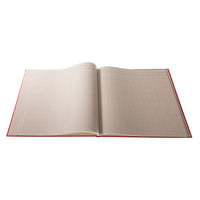 Cathedral -  Accounts Book Analysis 4 Debit, 16 Credit Columns - Red (150/4/16.1)