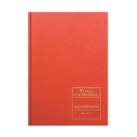 Cathedral -  Accounts Book  4 Cash Columns  - Red (69/4.1)