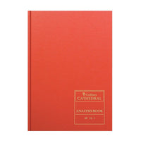 Cathedral -  Accounts Book 14 Cash Columns  - Red (69/14.1)