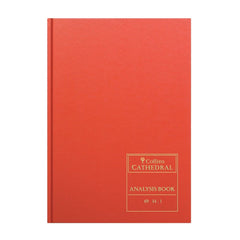 Cathedral -  Accounts Book 14 Cash Columns  - Red (69/14.1)