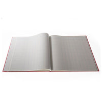 Cathedral -  Accounts Book Analysis 9 Cash Columns - Red (150/9.1)