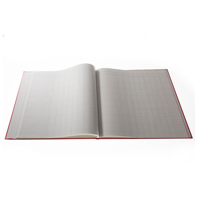Cathedral -  Accounts Book Analysis 9 Cash Columns - Red (150/9.1)