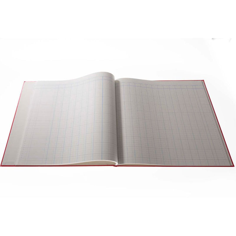 Cathedral -  Accounts Book Analysis  7 Debit, 14 Credit Columns - Red (150/7/14.1)