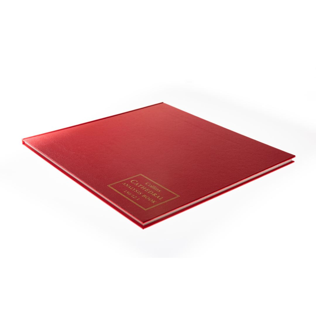 Cathedral -  Accounts Book Analysis 12 Cash Columns - Red (150/12.1)