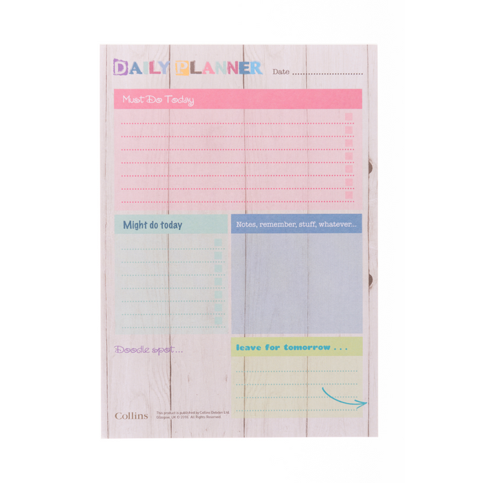 Brighton  -  Planner Pad A5 Daily (DPDA5-01)