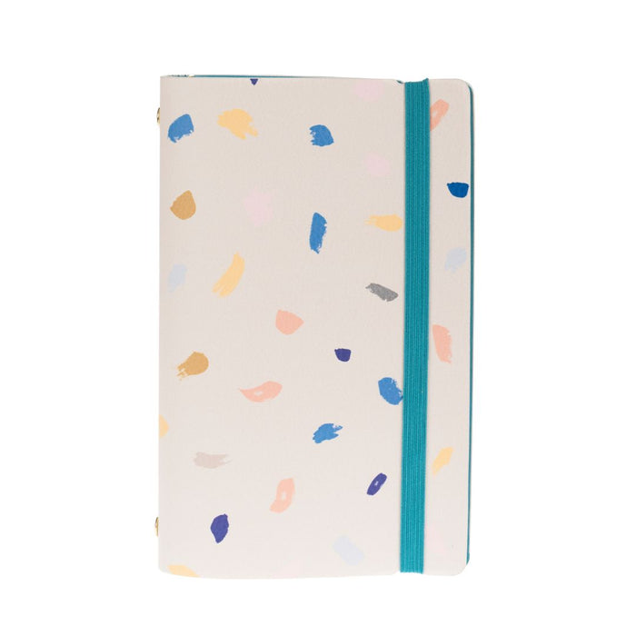 Undated Week-to-View Personal Dayplanner - Soft Cover Fashion - Brush Strokes (PRSTU3.BS)