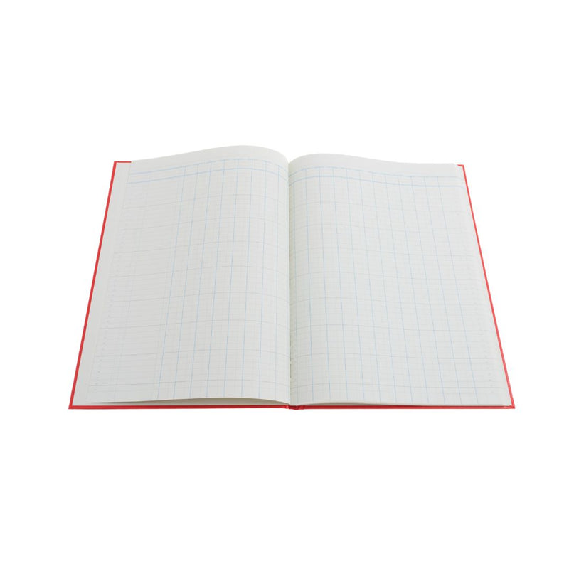 Cathedral -  Accounts Book 20 Cash Columns  - Red (69/20.1)