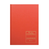 Cathedral -  Accounts Book 5 Cash Columns  - Red (69/5.1)