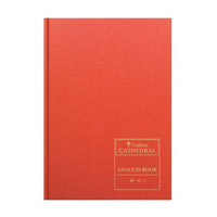 Cathedral -  Accounts Book 12 Cash Columns - Red (69/12.1)