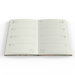 Enchanted - A5 Week-To-View Diary - 2025 Calendar Year Planner