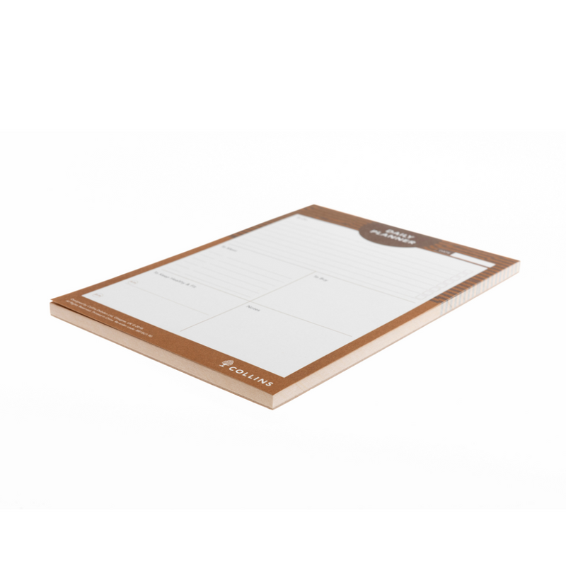 Brilliance  -  Daily Planner Pad A5 Daily - Brown (BR15U1.90)
