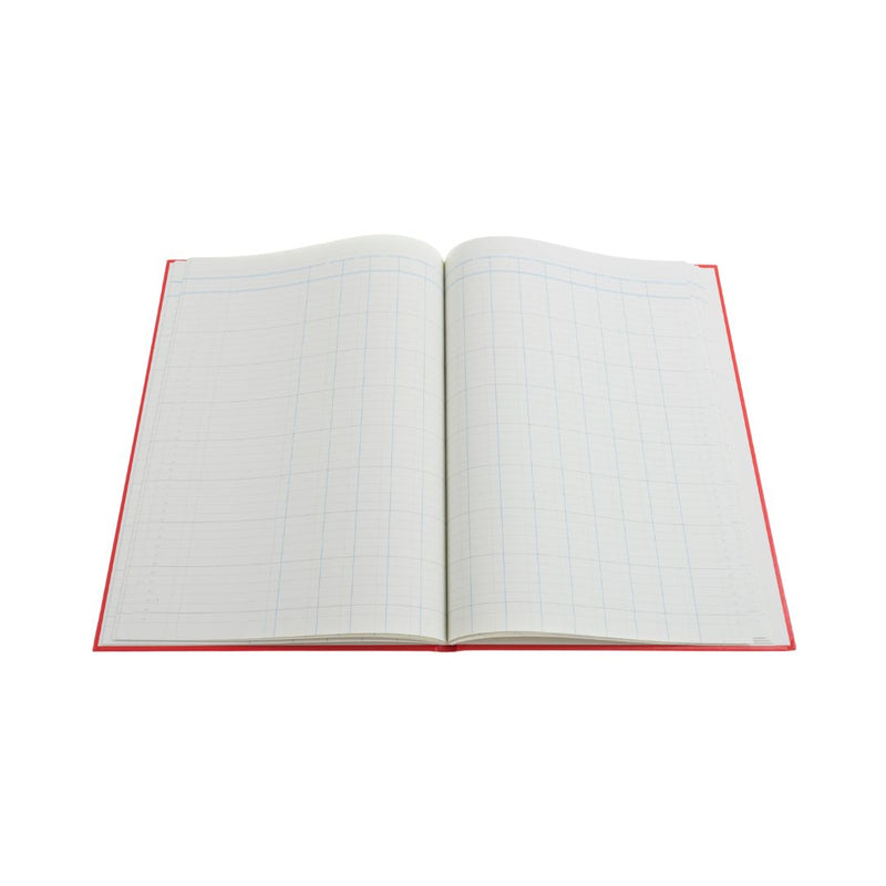 Cathedral -  Accounts Book 14 Cash Columns  - Red (69/14.1)
