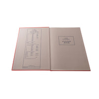 Cathedral -  Accounts Book 5 Cash Columns  - Red (69/5.1)