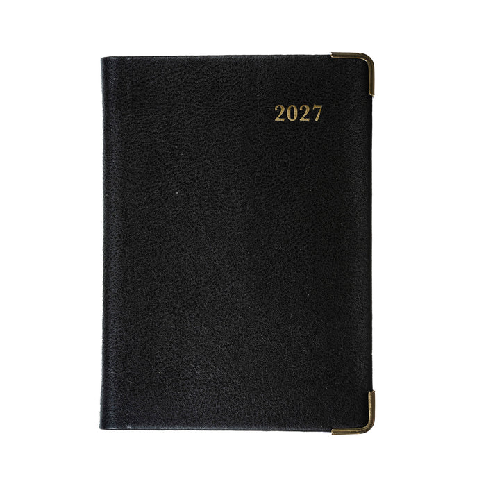 2027 Calendar Year Planner - 12 Month Regal 105x74mm Week-to-View Diary in Black - Collins Debden Classic Range (392VP.99-27)
