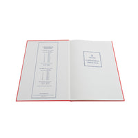 Cathedral -  Accounts Book 14 Cash Columns  - Red (69/14.1)