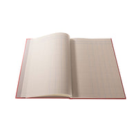Cathedral -  Accounts Book 5 Cash Columns  - Red (69/5.1)
