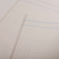 Cathedral -  Accounts Book Analysis 7 Cash Columns - Red (150/7.1)