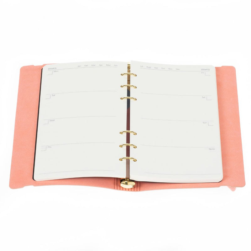 Undated Week-to-View Personal Dayplanner - Soft Cover Fashion - Geometric Shapes (PRSTU3.TR)