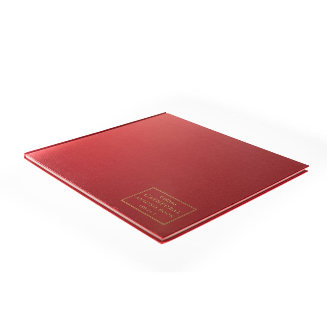 Cathedral -  Accounts Book Analysis 24 Cash Columns - Red (150/24.1)