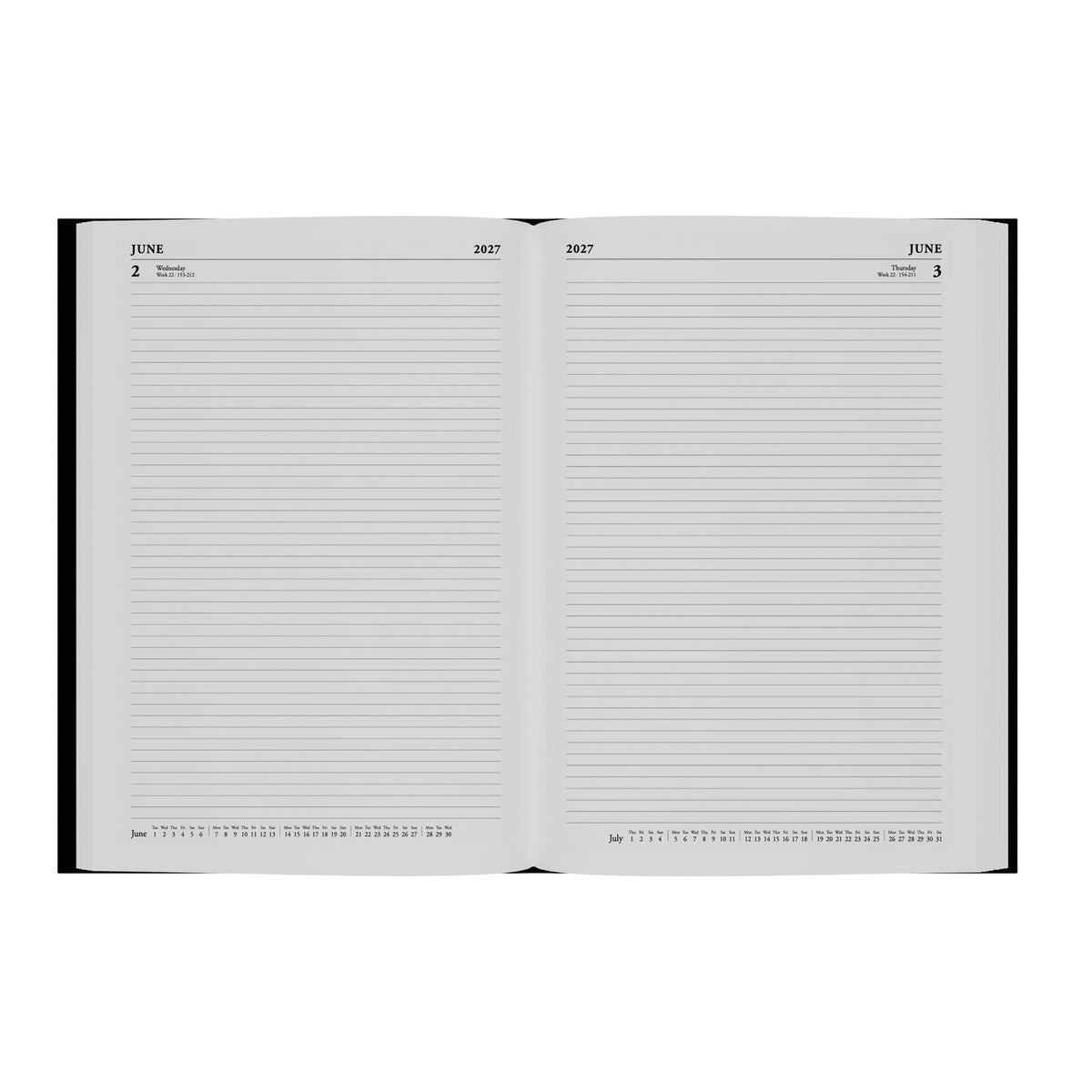 Collins Desk - 2027 A4 Day-to-Page Business Diary (2027 Early Edition) (44E-27)