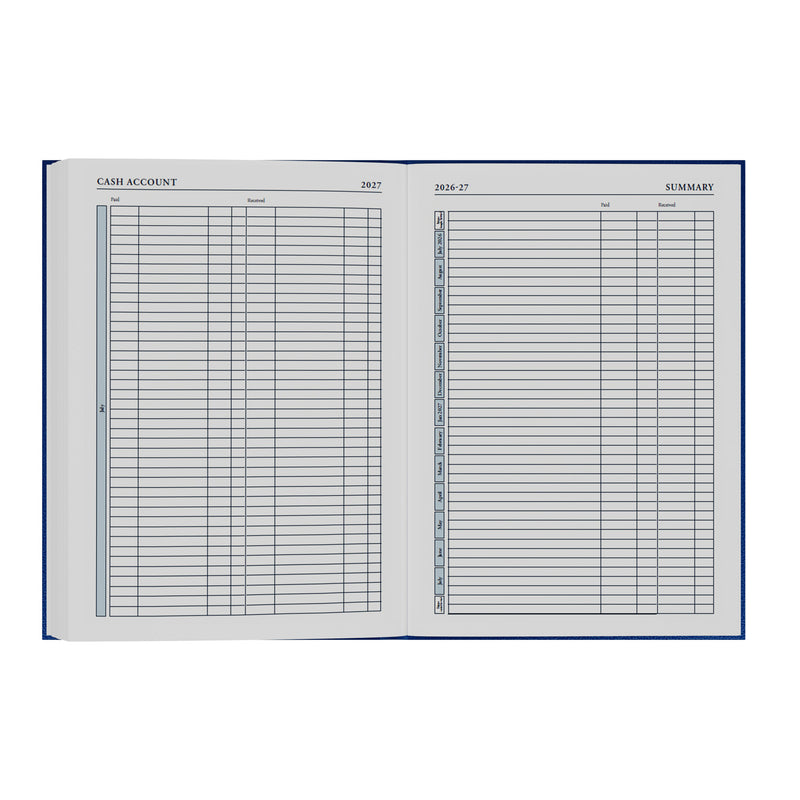 2026-2027 - Mid Year Planner - 13 Month A4 Day-to-Page with Appointments - Collins Debden Desk Diary