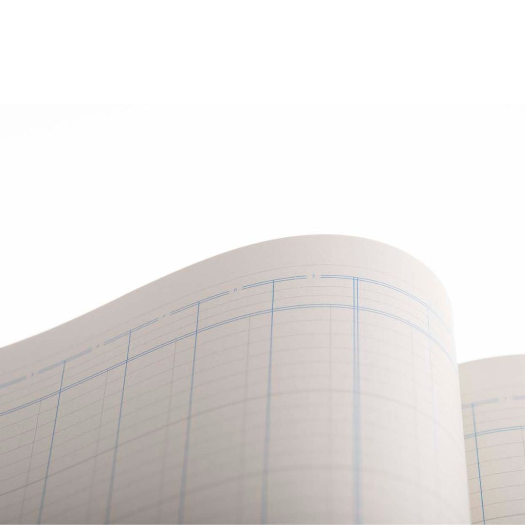 Cathedral -  Accounts Book Analysis  7 Debit, 14 Credit Columns - Red (150/7/14.1)