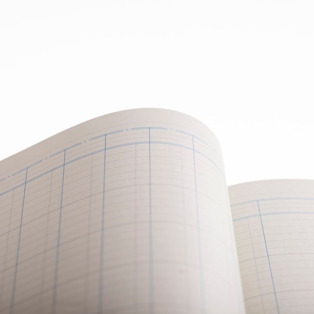 Cathedral -  Accounts Book Analysis 9 Cash Columns - Red (150/9.1)