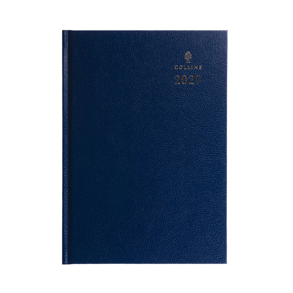 2027 Calendar Year Planner - 12 Month A5 Day-to-Page Diary - Hard Cover - Collins Debden Standard Desk Range