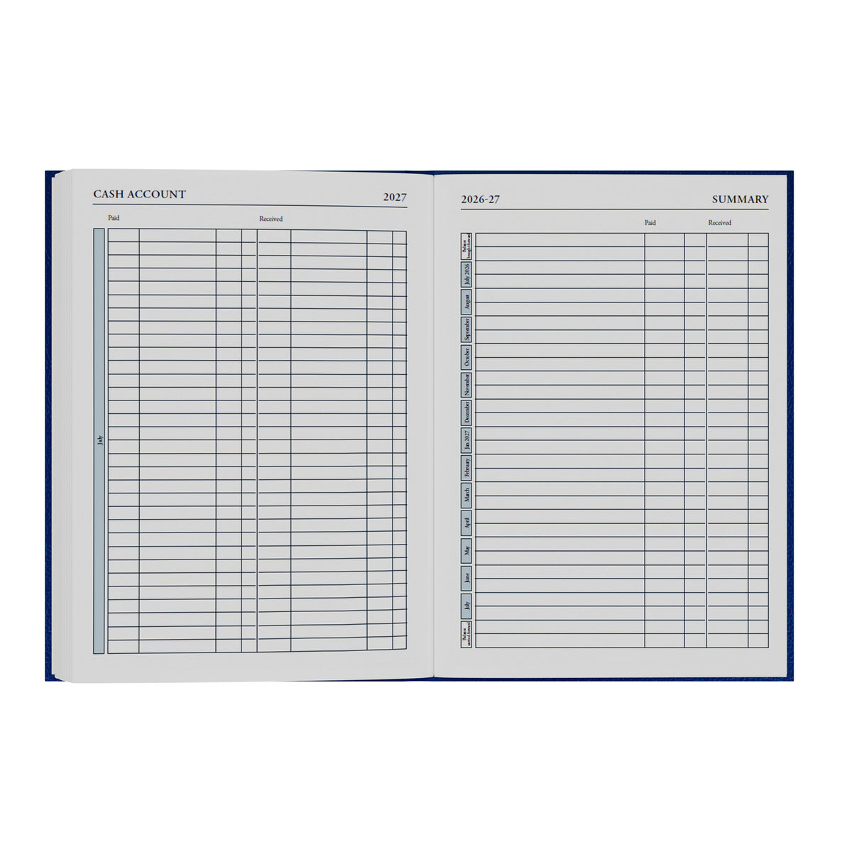 2026-2027 - Mid Year Planner - 13 Month A5 Day-to-Page with Appointments - Collins Debden Desk Diary
