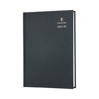 Desk - A5 Day-To-Page with Appointments Mid/Academic Year Diary Planner 2025-2026