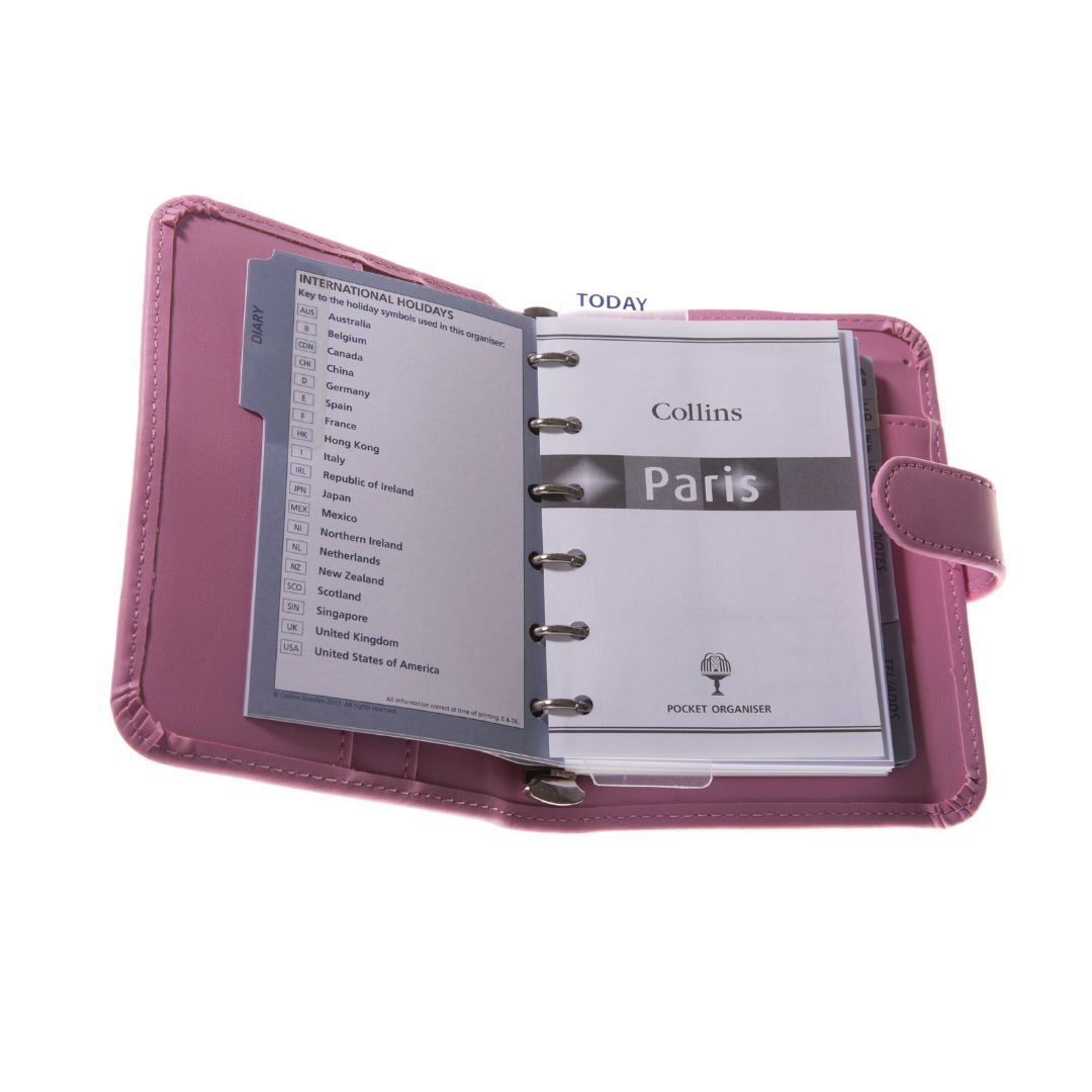 Paris - Pocket Week-to-View Undated Organiser