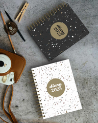 Scandi - A5 - Day-To-Page - Diary - 2025 Calendar Year Planner