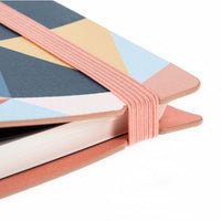 Undated Week-to-View Personal Dayplanner - Soft Cover Fashion - Geometric Shapes (PRSTU3.TR)